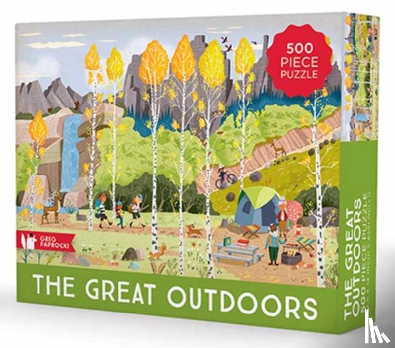 Paprocki, Greg - Paprocki 500-piece puzzle: Great Outdoors Puzzle