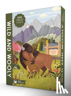 Gift, Gibbs Smith - Wild and Wooly Puzzle