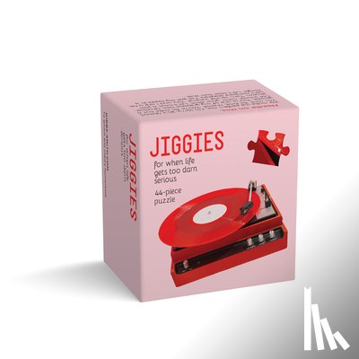 Gift, Gibbs Smith - Record Player Jiggie Puzzle 44 Pieces