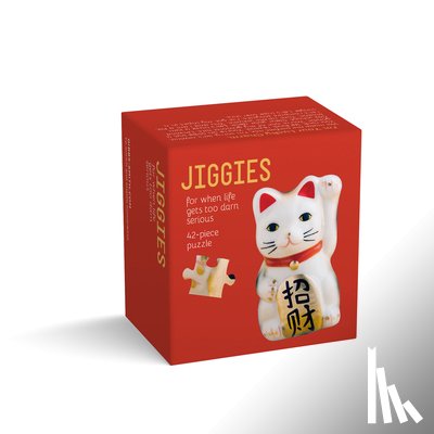 Gift, Gibbs Smith - Lucky Cat Jiggie Puzzle 44 Pieces