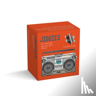Gift, Gibbs Smith - Boombox Jiggie Puzzle 42 Pieces