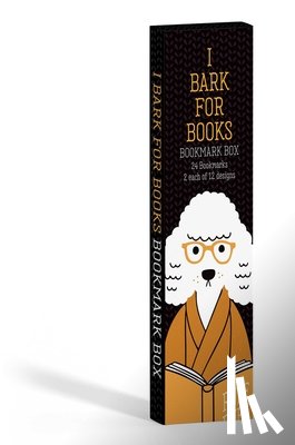 Gift, Gibbs Smith - I Bark for Books Bookmark Box