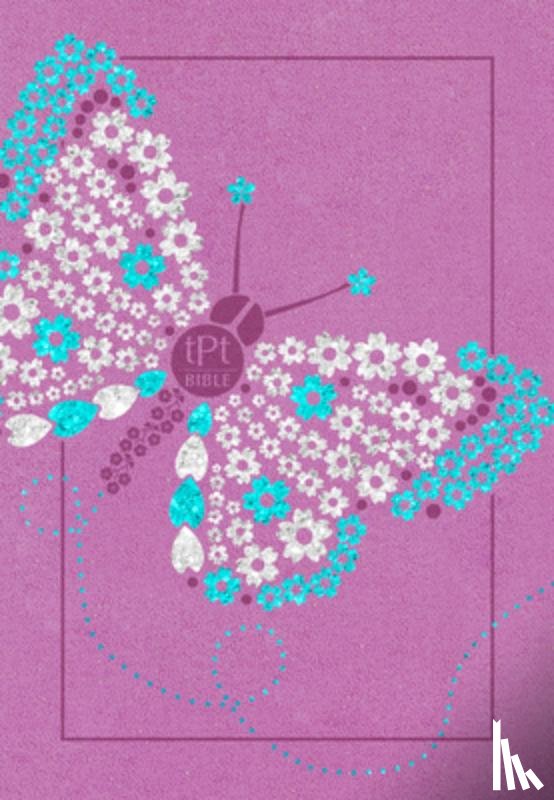 Simmons, Brian Dr - The Passion Translation New Testament with Psalms Proverbs and Song of Songs (2020 Edn) Youth Girls Butterfly