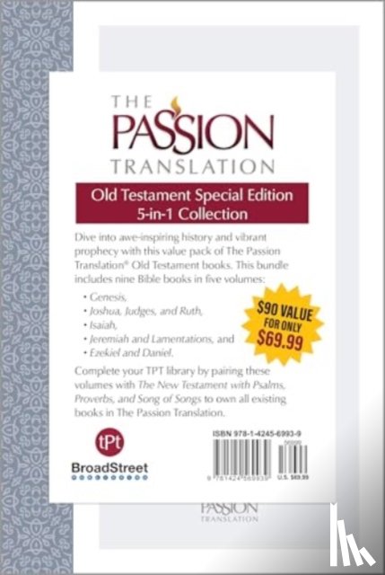 Simmons, Brian - The Passion Translation Old Testament Special Edition