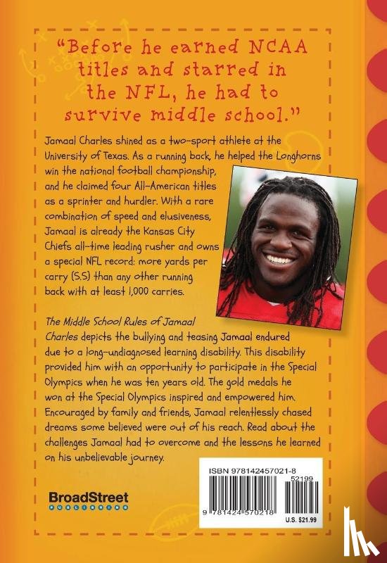 Jensen, Sean - The Middle School Rules of Jamaal Charles