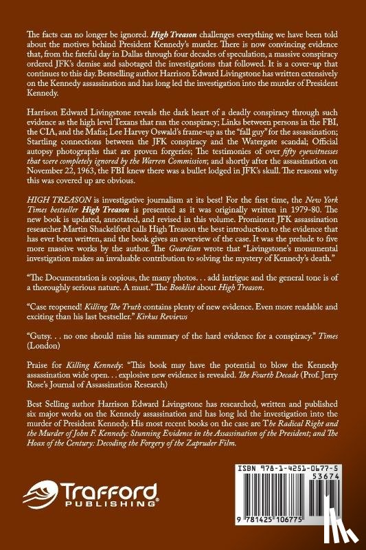 Livingstone, Harold Edward - High Treason