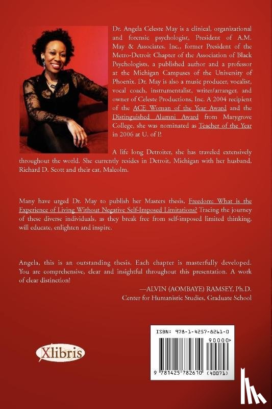 May, Dr Angela Celeste - Freedom