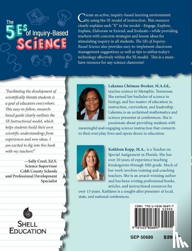 Chitman-Booker, Lakenna, Kopp, Kathleen, Kopp, Kathleen N. - The 5Es of Inquiry-Based Science