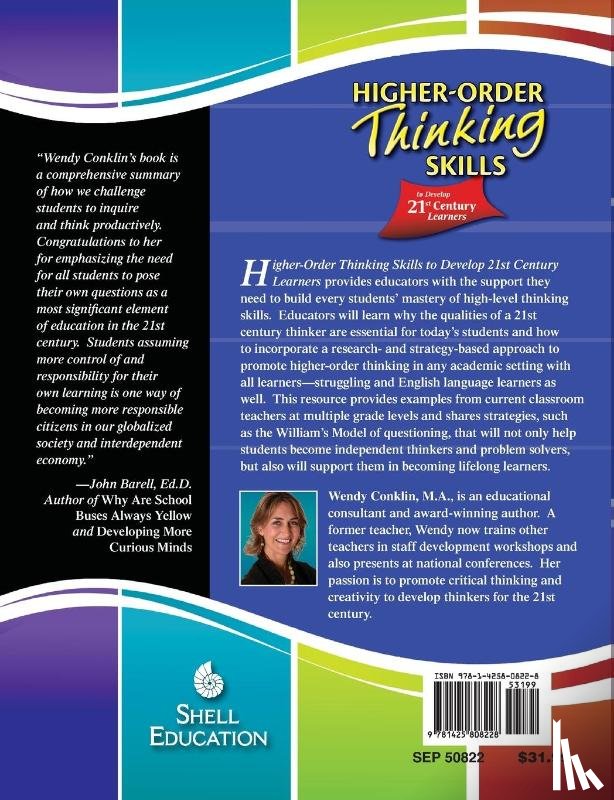 Conklin, Wendy - Higher-Order Thinking Skills to Develop 21st Century Learners