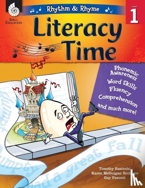 Rasinski, Timothy, McGuigan Brothers, Karen, Fawcett, Gay - Rhythm & Rhyme Literacy Time Level 1