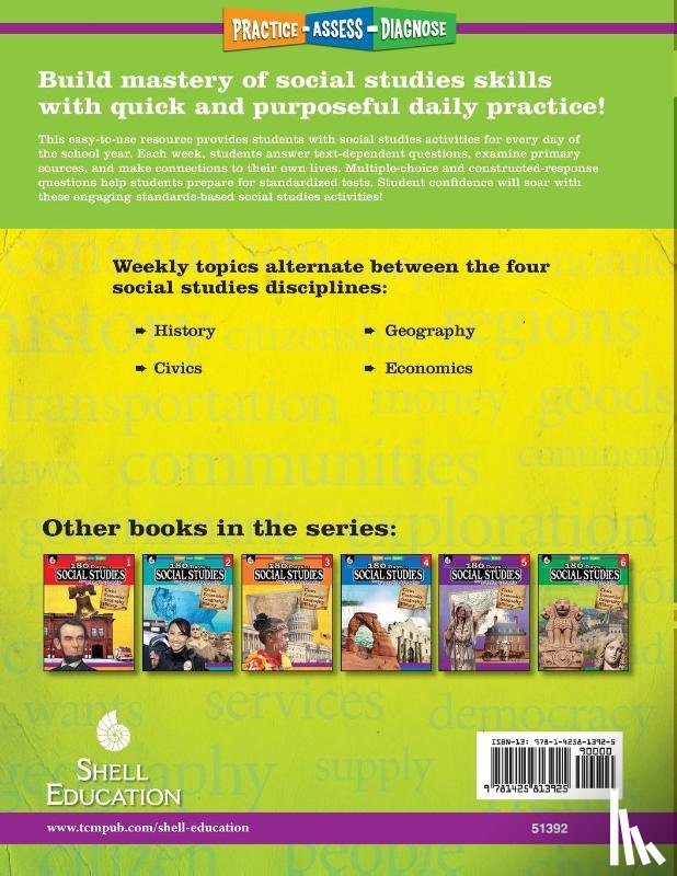 Flynn, Kathy - 180 Days™: Social Studies for Kindergarten