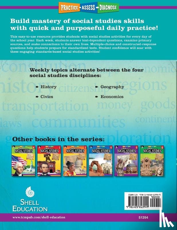 McNamara, Terri - 180 Days™: Social Studies for Second Grade