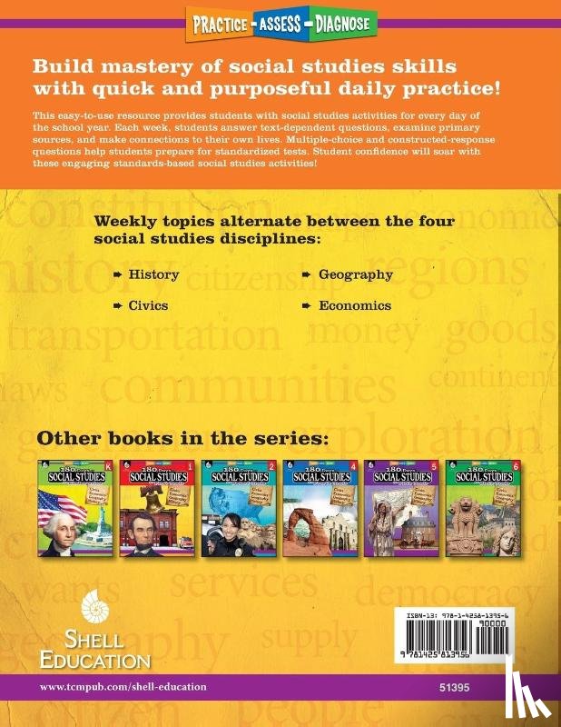 McNamara, Terri - 180 Days™: Social Studies for Third Grade