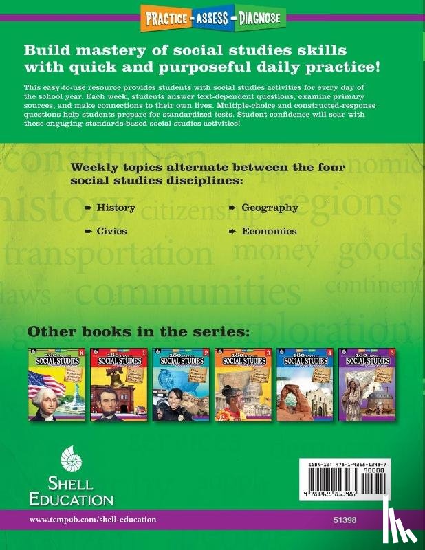 Flynn, Kathy, McNamara, Terri, Tomlinson, Marla - 180 Days™: Social Studies for Sixth Grade