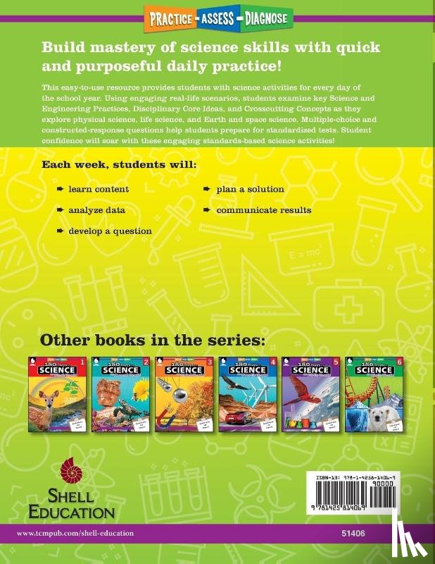 Homayoun, Lauren - 180 Days™: Science for Kindergarten