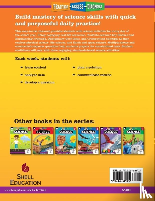 Iwinski, Melissa - 180 Days™: Science for Third Grade