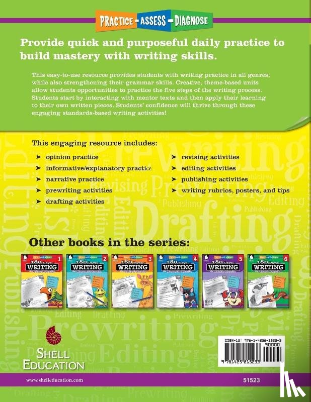Pearce, Tracy - 180 Days™: Writing for Kindergarten