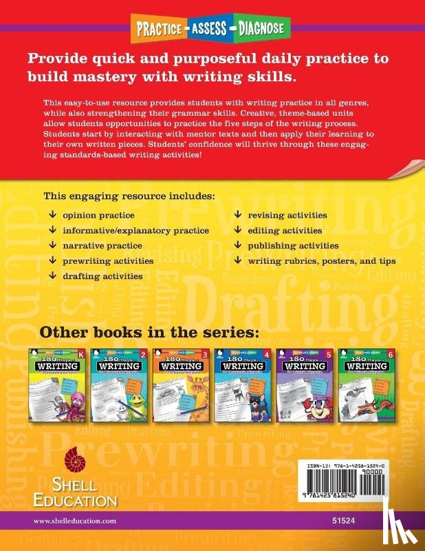 Smith, Jodene - 180 Days™: Writing for First Grade
