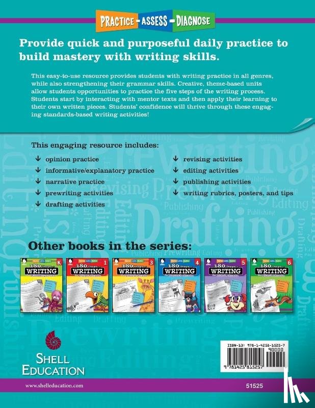 Van Dixhorn, Brenda - 180 Days™: Writing for Second Grade