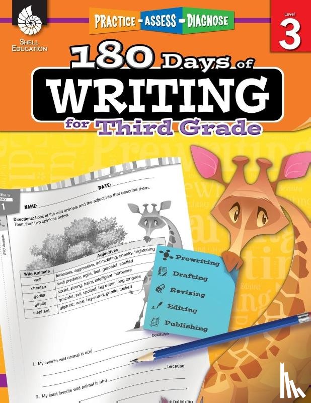 Sturgeon, Kristi - 180 Days™: Writing for Third Grade
