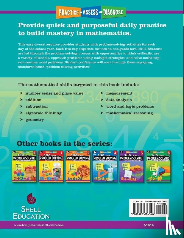 Ventura, Donna - 180 Days™: Problem Solving for Second Grade