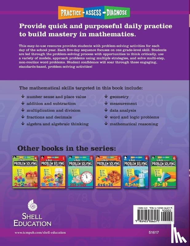 Monsman, Stacy - 180 Days™: Problem Solving for Fifth Grade