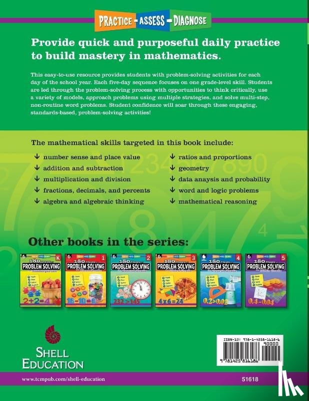 Monsman, Stacy - 180 Days™: Problem Solving for Sixth Grade