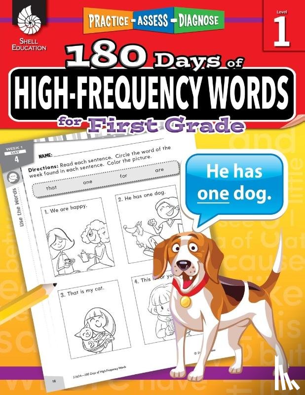 Smith, Jodene - 180 Days™: High-Frequency Words for First Grade