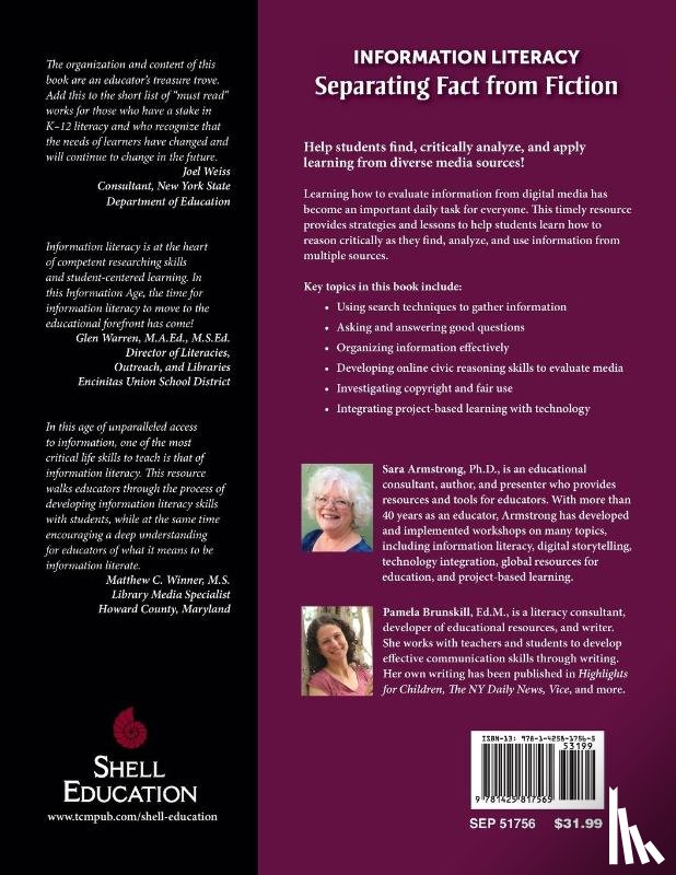 Armstrong, Sara, Brunskill, Pamela - Information Literacy: Separating Fact from Fiction