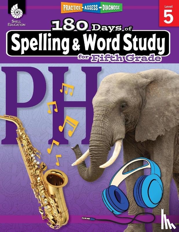 Pesez Rhoades, Shireen - 180 Days™: Spelling and Word Study for Fifth Grade