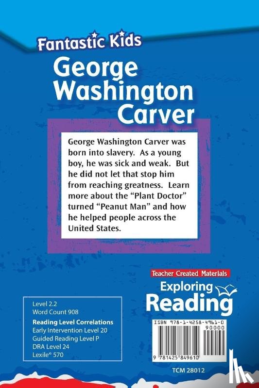 Jovin, Michelle - Fantastic Kids: George Washington Carver