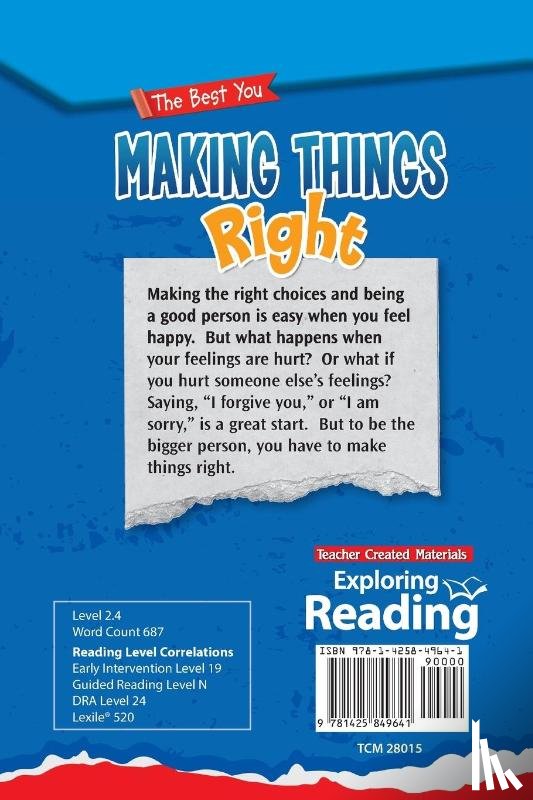 Herweck Rice, Dona - The Best You: Making Things Right