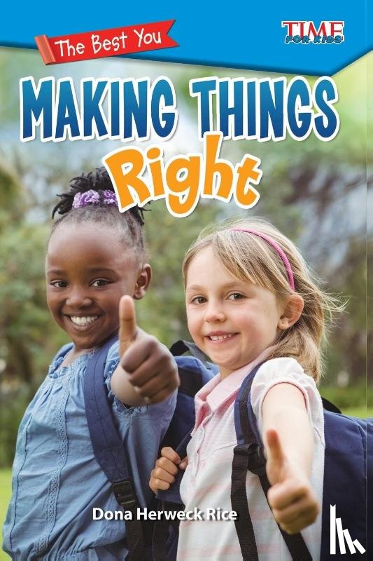 Herweck Rice, Dona - The Best You: Making Things Right