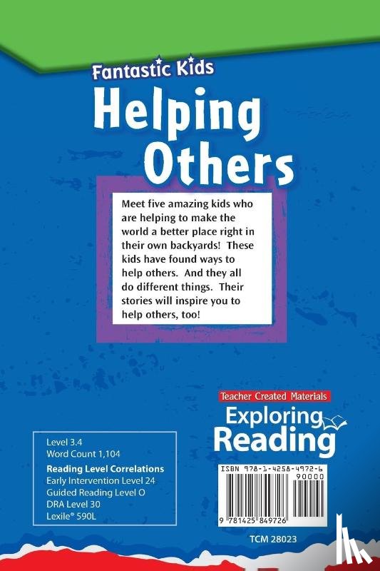 Anderson Lopez, Elizabeth - Fantastic Kids: Helping Others