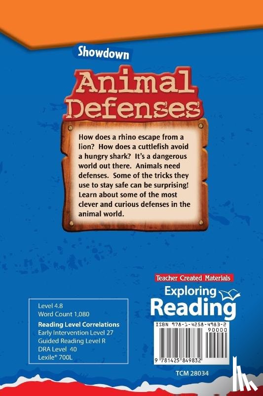 Kroll, Jennifer - Showdown: Animal Defenses