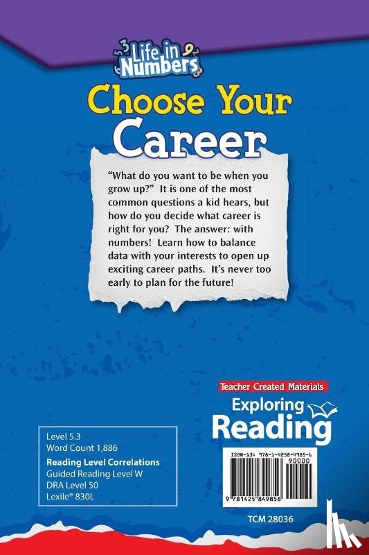 Price-Wright, Heather - Life in Numbers: Choose Your Career