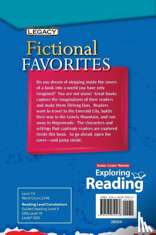 Herweck Rice, Dona - Legacy: Fictional Favorites