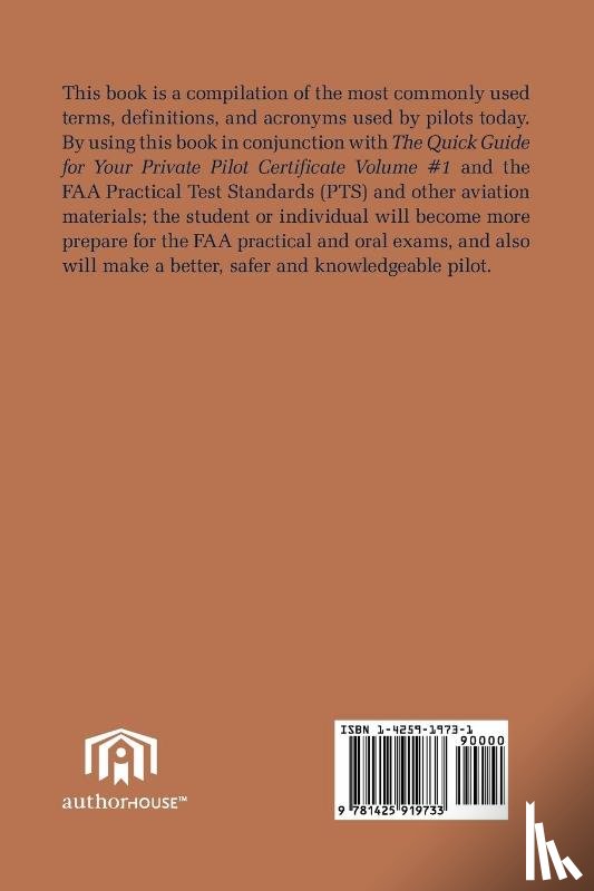 Munoz, Juan Pablo - The Quick Guide for Your Aviation Glossary Terms, Definitions and Acronyms Volume #2