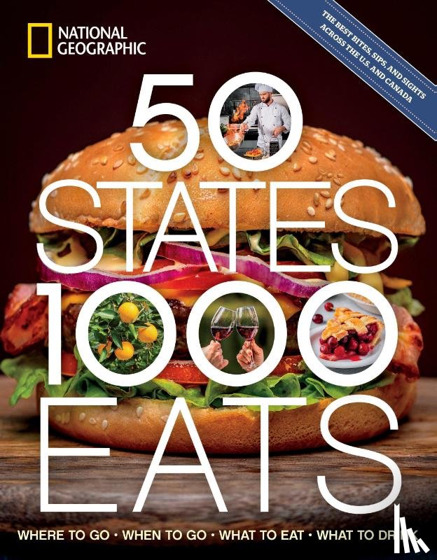 National Geographic, Yogerst, Joe - 50 States, 1,000 Eats