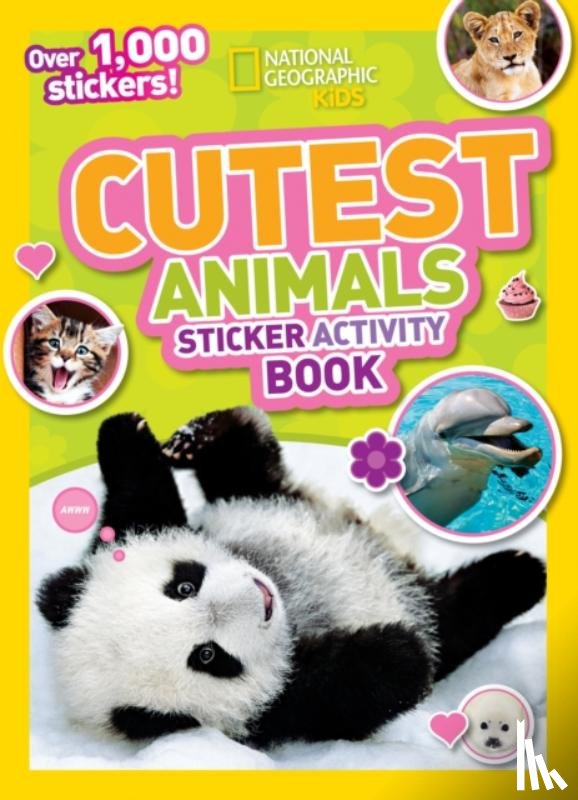 National Geographic Kids - National Geographic Kids Cutest Animals Sticker Activity Book