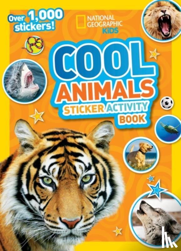 National Geographic Kids - National Geographic Kids Cool Animals Sticker Activity Book
