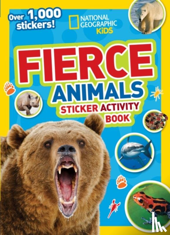 National Geographic Kids - National Geographic Kids Fierce Animals Sticker Activity Book