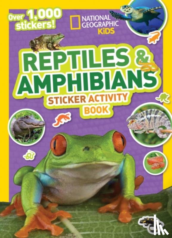 National Geographic Kids - National Geographic Kids Reptiles and Amphibians Sticker Activity Book