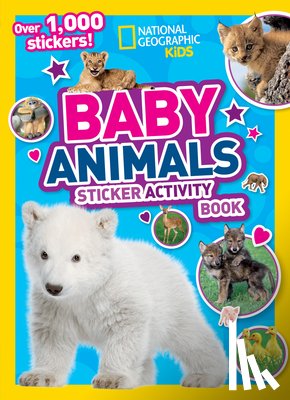 National Geographic Kids - Baby Animals Sticker Activity Book
