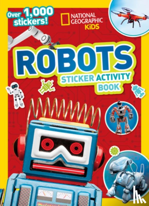 National Geographic Kids - National Geographic Kids Robots Sticker Activity Book