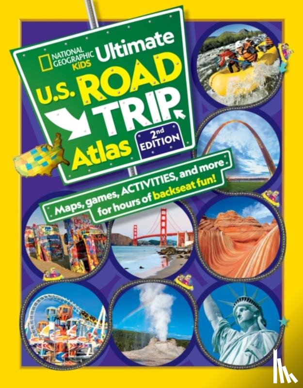 National Geographic Kids, Boyer, Crispin - NGK Ultimate U.S. Road Trip Atlas (2020 update)