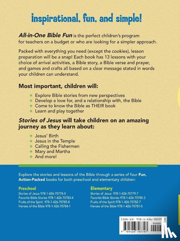 LeeDell Stickler, Daphna Flegal - All-in-one Bible Fun Elementary