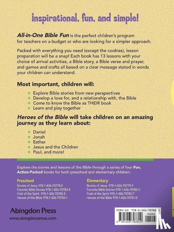 Abingdon Press - Heroes of the Bible