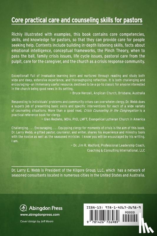 Webb, Larry - Crisis Counseling in the Congregation