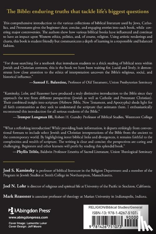 Lohr, Joel N., Kaminsky, Joel S., Reasoner, Mark - The Abingdon Introduction to the Bible